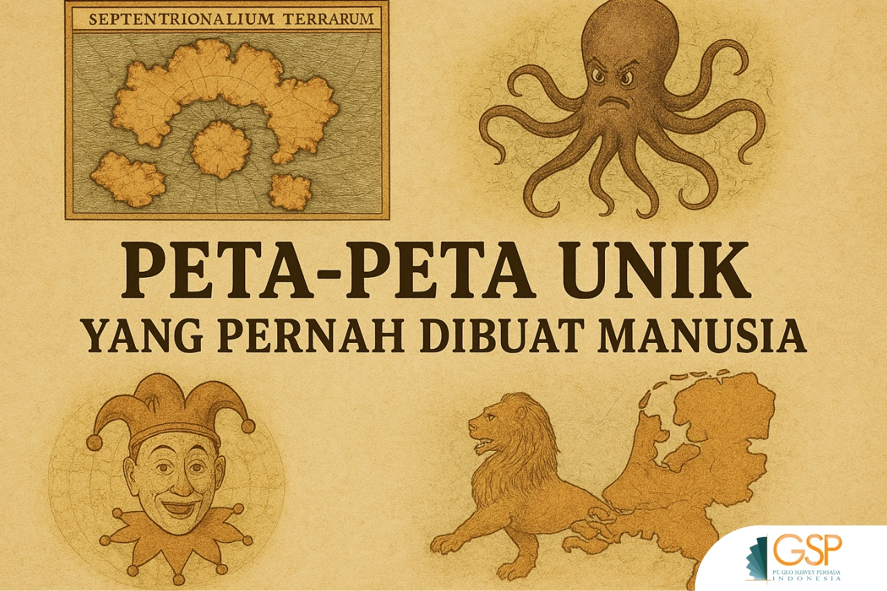 5 Peta Unik yang Pernah Dibuat Manusia